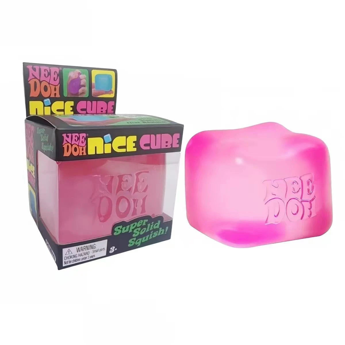 NeeDoh Nice Cube – Super Solid Squish