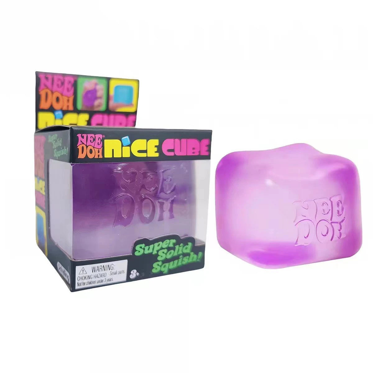 NeeDoh Nice Cube – Super Solid Squish