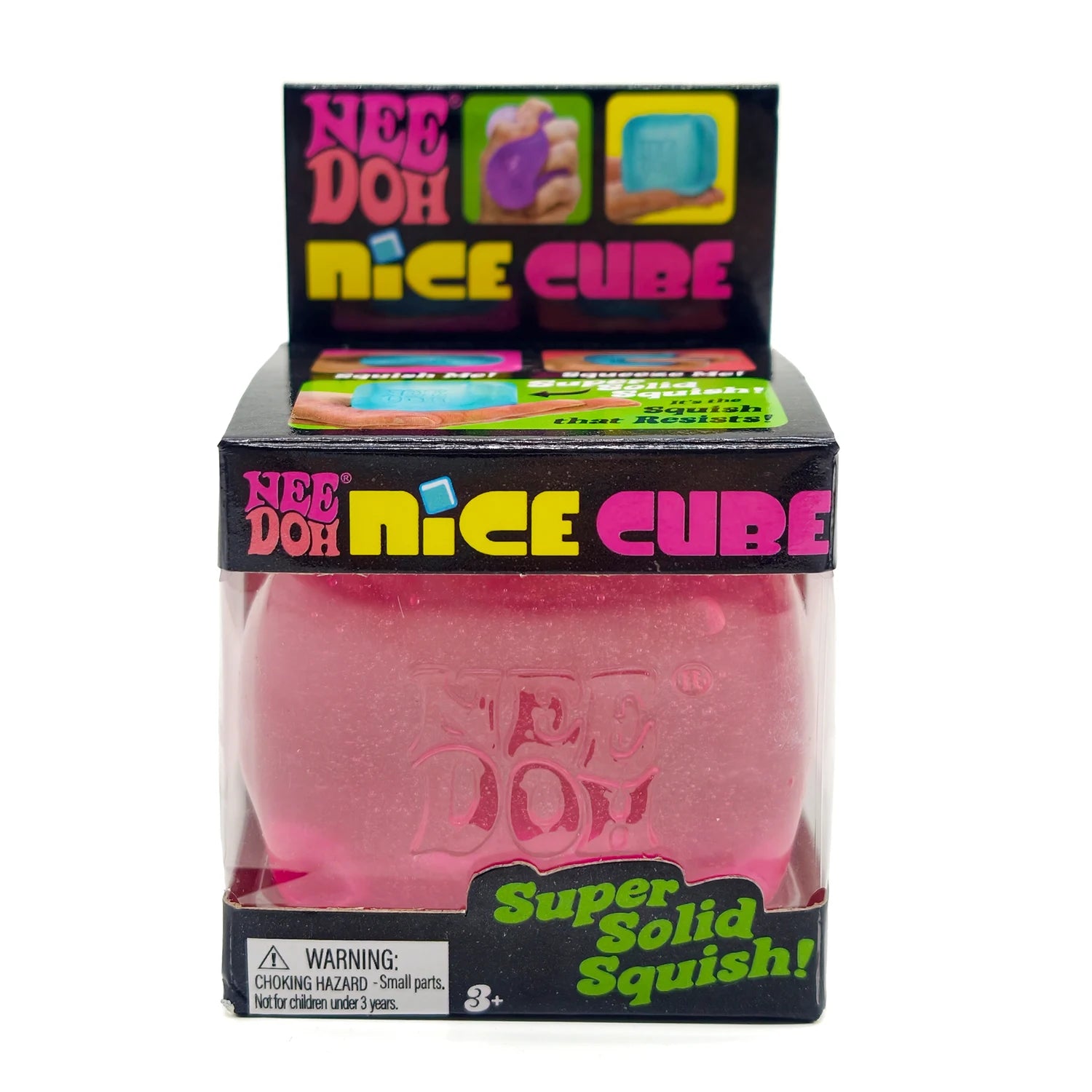 NeeDoh Nice Cube – Super Solid Squish