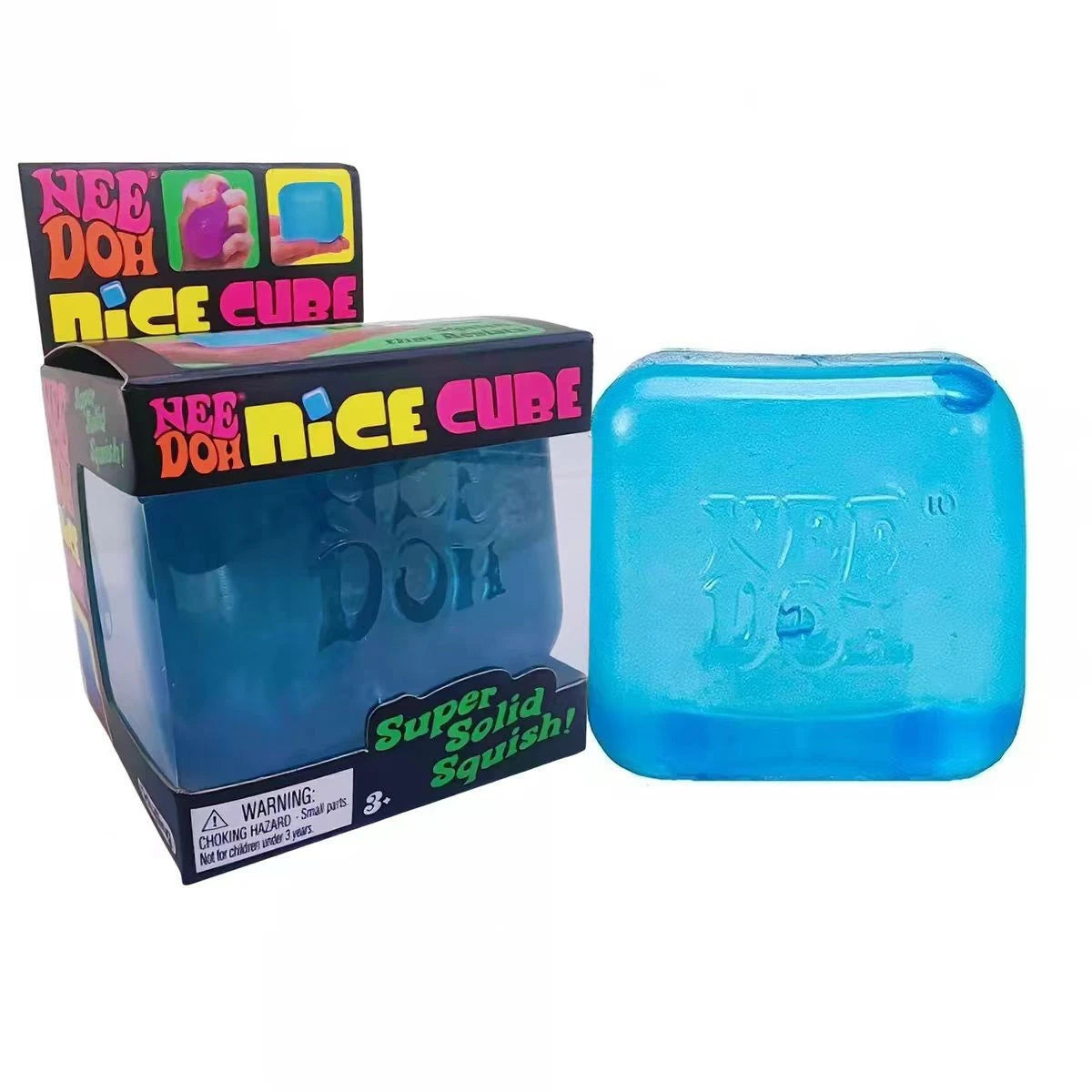 NeeDoh Nice Cube – Super Solid Squish
