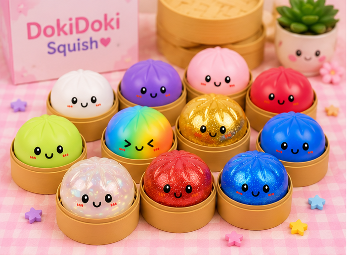 BaoBao Buddies Squishy Dumplings 🥟💖